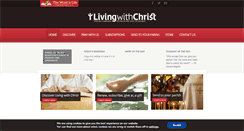 Desktop Screenshot of livingwithchrist.us